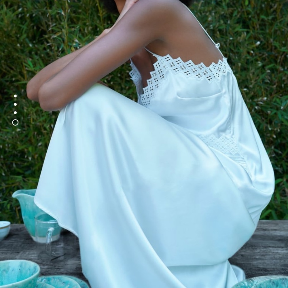 GORGEOUS ZARA NWT Satin Effect Slip Dress - Picture 13 of 15